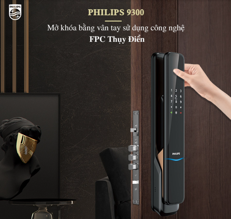 cong-nghe-van-tay-FPC-thuy-dien-tren-Philips-9300 Công nghệ vân tay FPC Thuỵ Điển trên Philips 9300