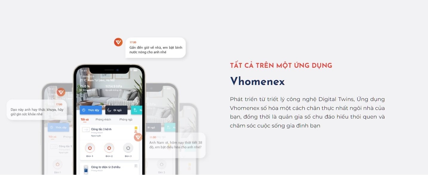 công tắc thông minh vconnex