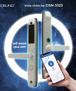 KHÓA ĐIỆN TỬ NHÔM KÍNH OSUNO OSN-3323 - HL: 0818.735.798