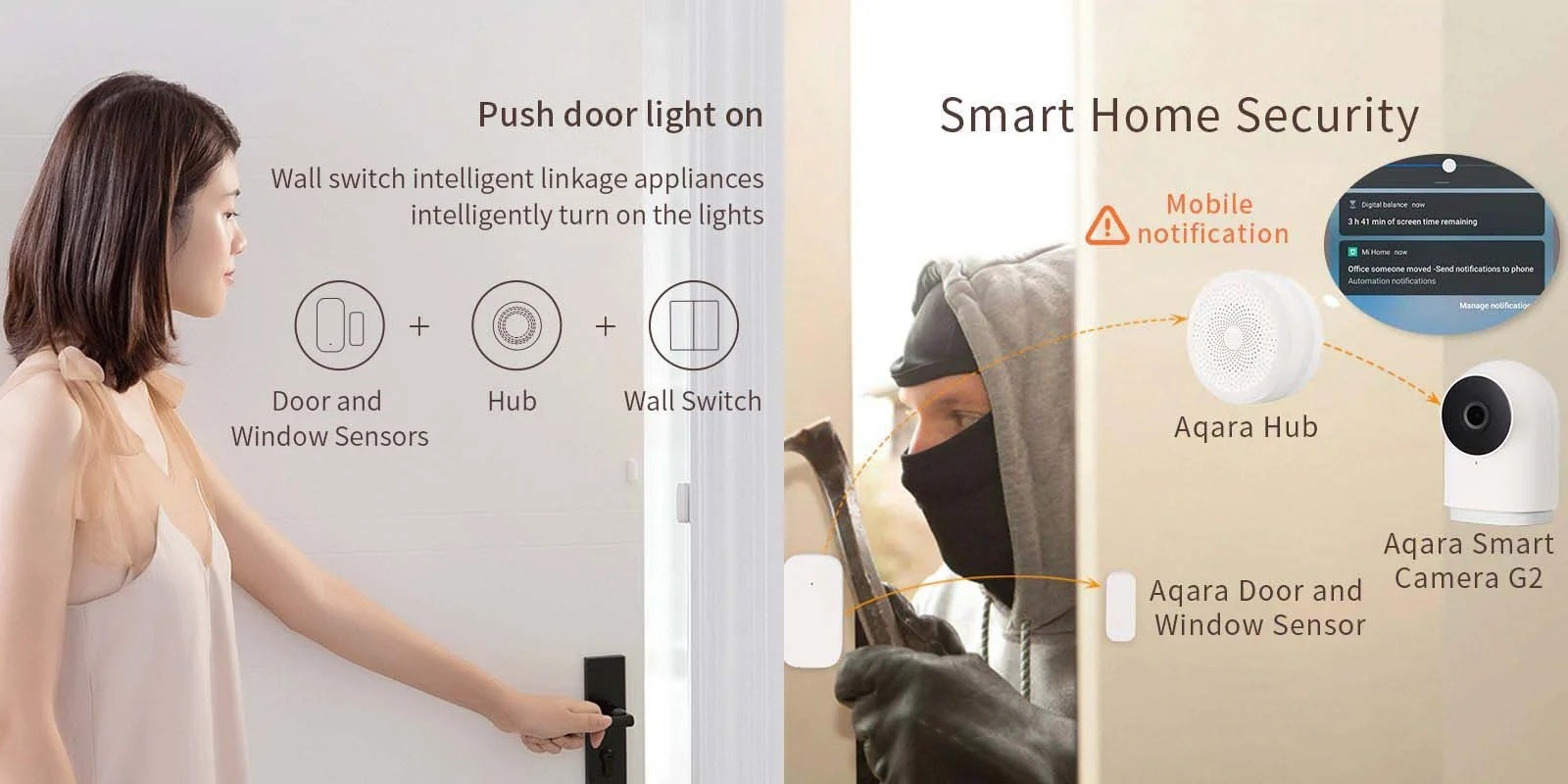 cam-bien-cua-ra-vao-va-cua-so-aqara-mccgq11lm Tạo ngữ cảnh khi thêm bộ trung tâm aqara và công tắc aqara