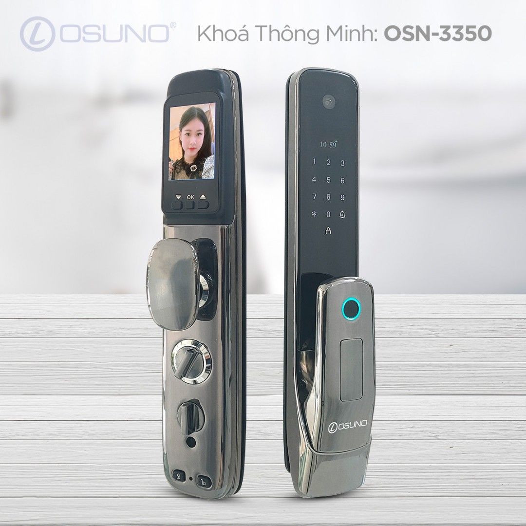 KHÓA THÔNG MINH MỞ BẰNG WIFI OSN-3350