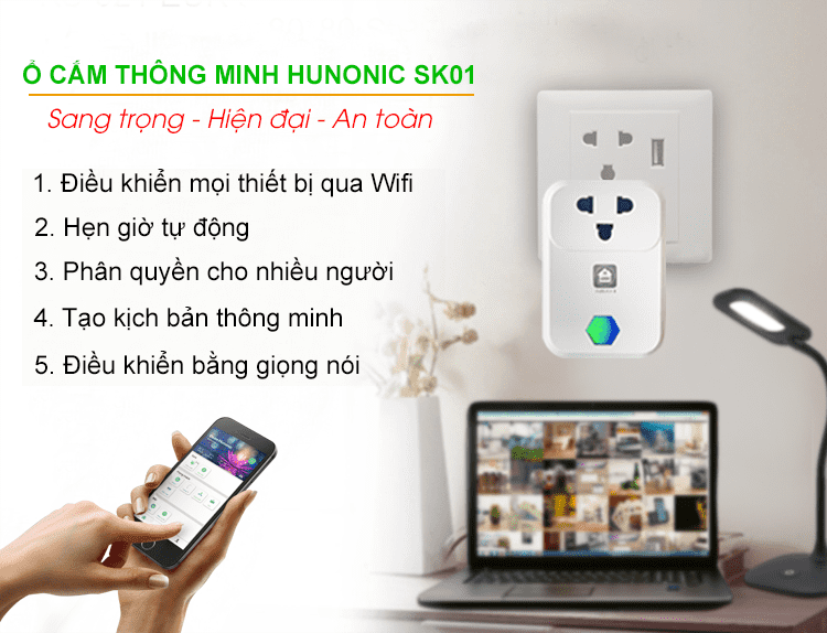 o-cam-thong-minh-hunonic-sk01