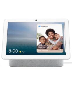 google nest hub max màu ghi