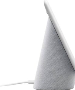 google nest hub max màu ghi nhìn ngang