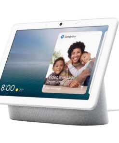 google nest hub max màu ghi nhìn nghiêng