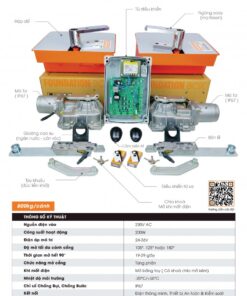 MOTOR CỔNG ÂM SÀN ROGER BR21-351