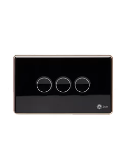 Công tắc zivix 3 nút kính lõm