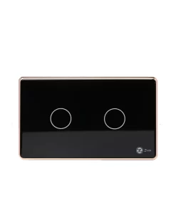 Công tắc zivix 2 nút kính phẳng