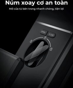 khoá vân tay kaadas K9-5W núm xoay cơ an toàn