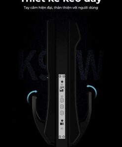 khoá vân tay kaadas K9-5W thiết kế kéo đẩy