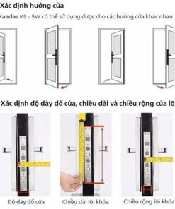 Hướng dẫn lắp đặt khoá thông minh