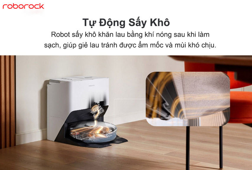 Robot hút bụi lau nhà Roborock S8 pro ultra