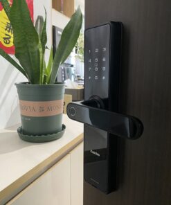 ảnh lắp đặt khoá vân tay kaadas L8-5