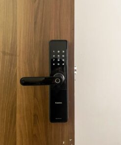 ảnh lắp đặt khoá vân tay kaadas L8-5