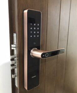 ảnh lắp đặt thực tế khoá Kaadas S500-C5