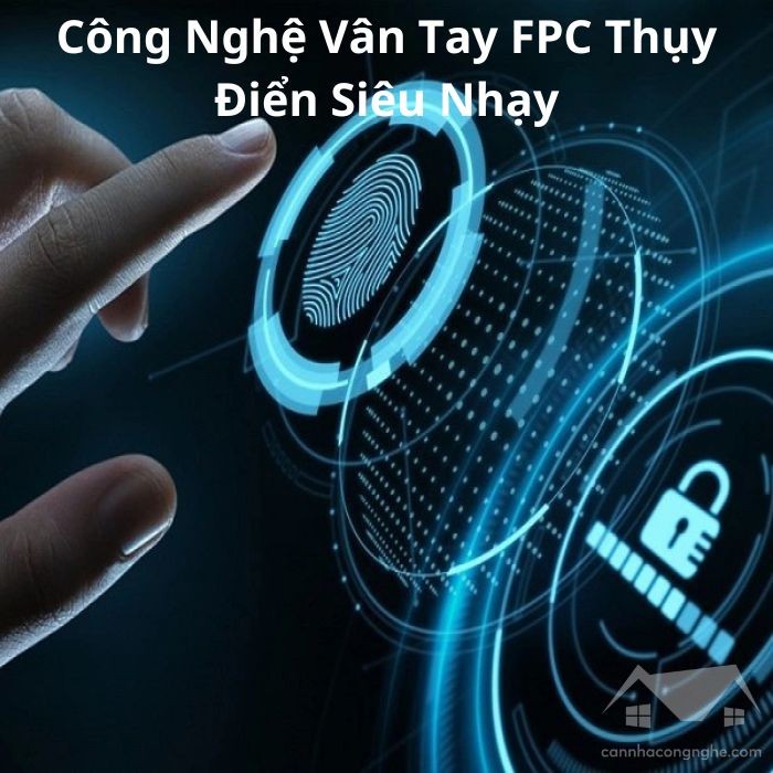 Công nghệ vân tay FPC thuỵ điển trên Kaadas S10-5W