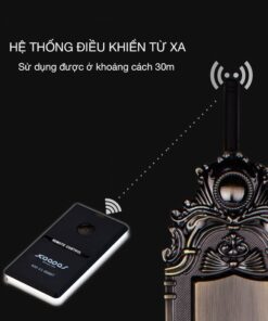 Khoá vân tay tân cổ điển kaadas 6001 điều khiển từ xa