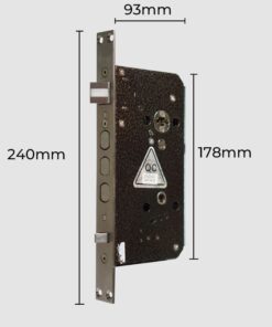 Kích thước lõi khoá Face 3D Kaadas K20-F