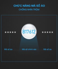 Mã số ảo trên Khoá vân tay tân cổ điển kaadas 6001