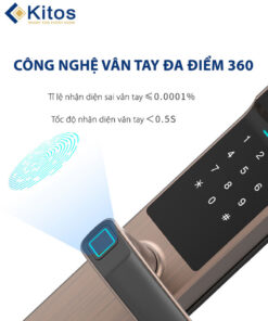Kitos KT-G302 Pro công nghệ vân tay đa điểm