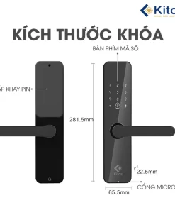Kitos Kt-V2 Pro kích thước khoá
