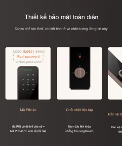 Thiết kế bảo mật toàn diện lockin X1