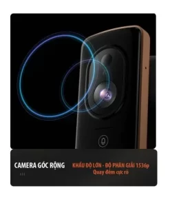 Được tích hợp camera góc rộng