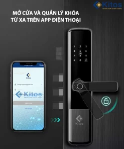 Kitos G900 Pro mở cửa và quản lý từ xa trên app điện thoại