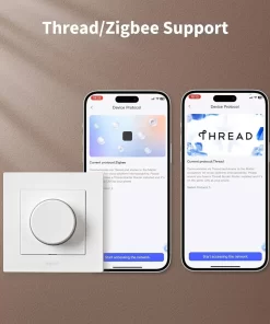 Núm xoay không dây H2 EU hỗ trợ zigbee và thread