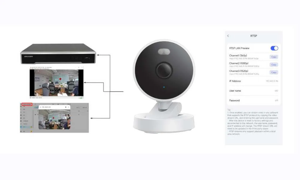 camera-ngoai-troi-aqara-g100-ch-c08d Camera Ngoài Trời Aqara G100 CH-C08D Hỗ Trợ Giao Thức RTSP