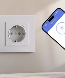 Ổ cắm âm tường thông minh Aqara H2 EU WP-P01D quản lý trên app