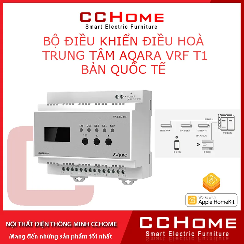 bo-dieu-khien-dieu-hoa-trung-tam-aqara-vrf-t1-vrfkzq02es Bộ điều khiển điều hoà trung tâm Aqara VRF T1 VRFKZQ02ES