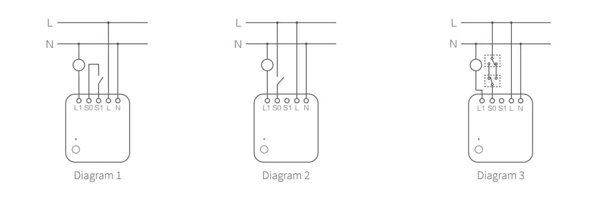 Cách đấu nối Relay Aqara 1 Nút Module T1 SSM-U01