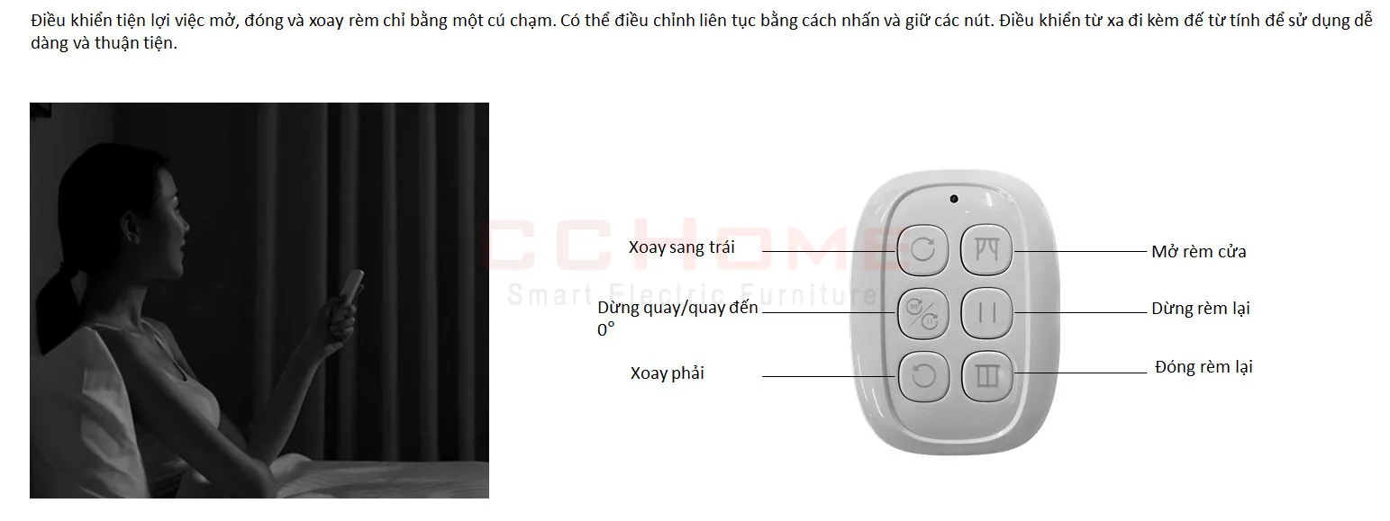 Động cơ rèm mành dọc Aqara H1 ZNMHLDJ01LM