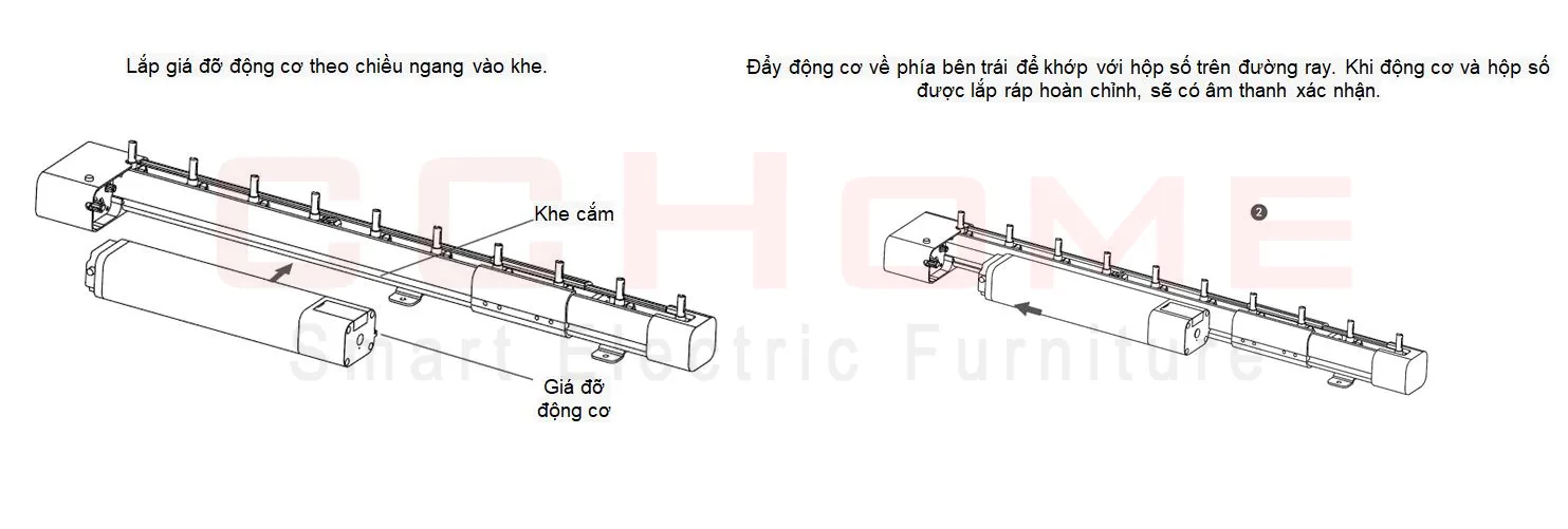 Động cơ rèm mành dọc Aqara H1 ZNMHLDJ01LM