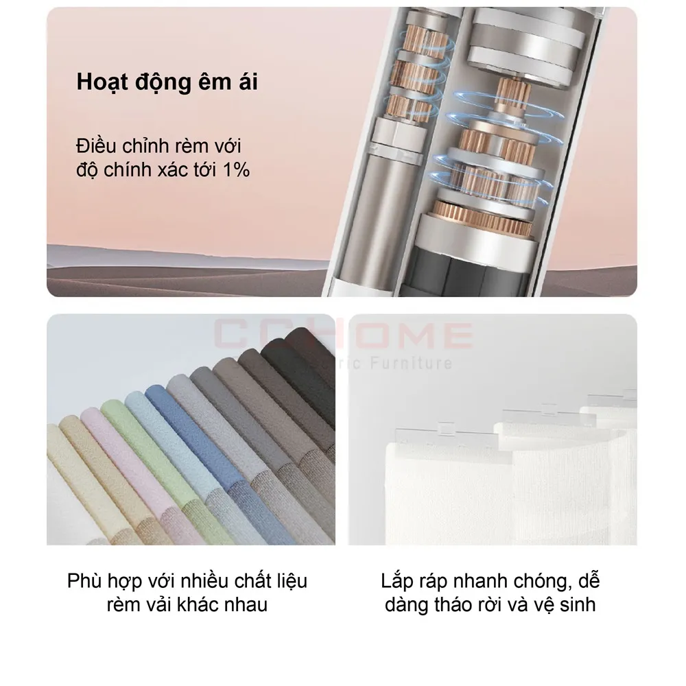 Động cơ rèm mành dọc Aqara H1 ZNMHLDJ01LM