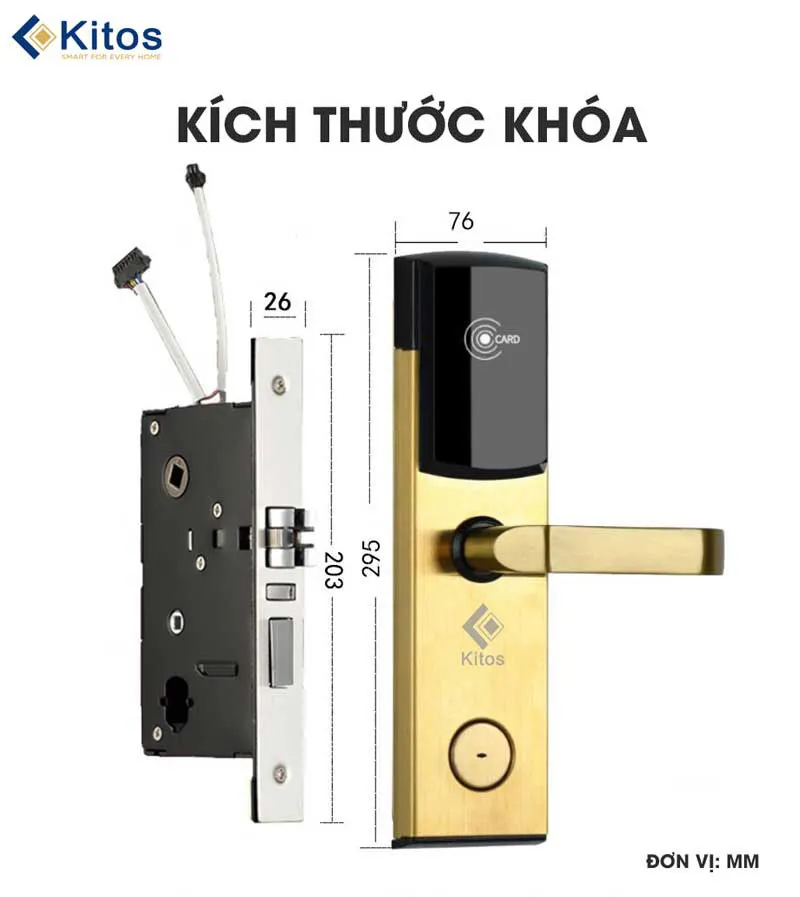 KHÓA KHÁCH SẠN KITOS KC-538