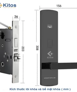 Khóa Khách Sạn Kitos KC-818