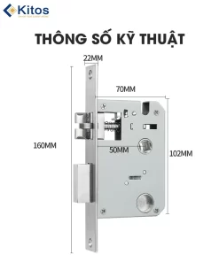 Khoá Khách Sạn KITOS KC-880