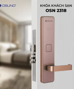 Khóa Thẻ Từ Khách Sạn Osuno OSN-2318 màu hồng