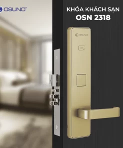 Khóa Thẻ Từ Khách Sạn Osuno OSN-2318 màu vàng