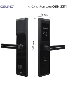 Kích thước Khóa Thẻ Từ Khách Sạn Osuno OSN-2311