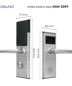 Kích Thước Khóa Thẻ Từ Khách Sạn Osuno OSN-3397