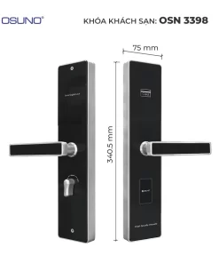 Kích Thước Khóa Thẻ Từ Khách Sạn Osuno OSN-3398