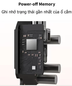 Ổ cắm âm tường thông minh Aqara H2 EU WP-P01D ghi nhớ trạng thái khi mất điện