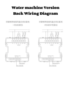 Sơ đồ bộ điều khiển nhiệt độ VRF W400 WT-A01D