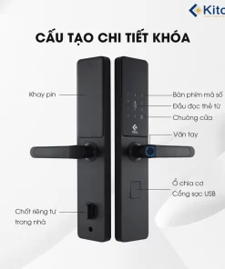 Khóa cửa thông minh Kitos E3 Pro