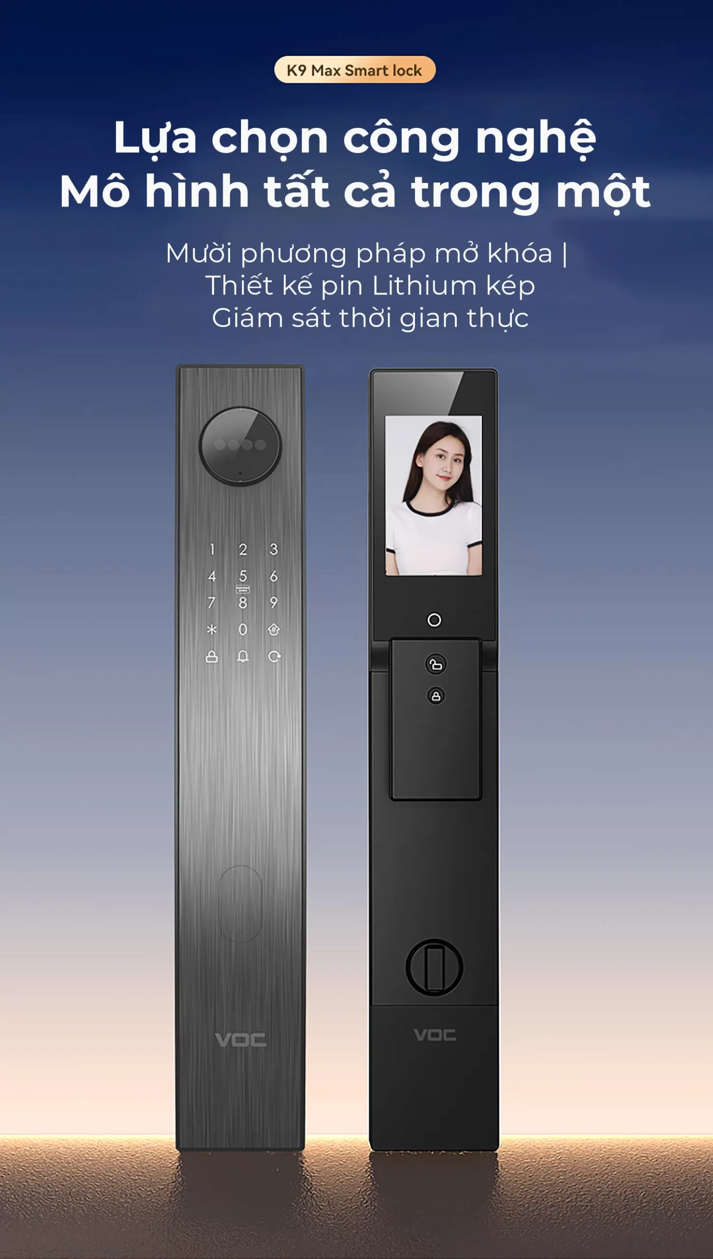 khoa-voc-face-id-tinh-mach-long-ban-tay-k9-max Khoá VOC Face ID Tĩnh Mạch Lòng Bàn Tay K9 Max