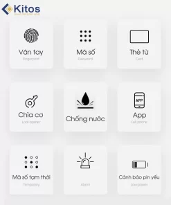 Khoá cửa thông minh Kitos ALP3 PRO