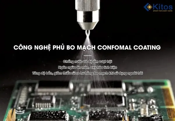 Kitos DLS8 CNC công nghệ phủ bo mạch tốt